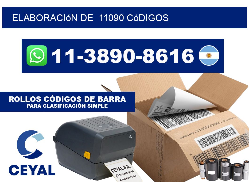 elaboración de  11090 códigos