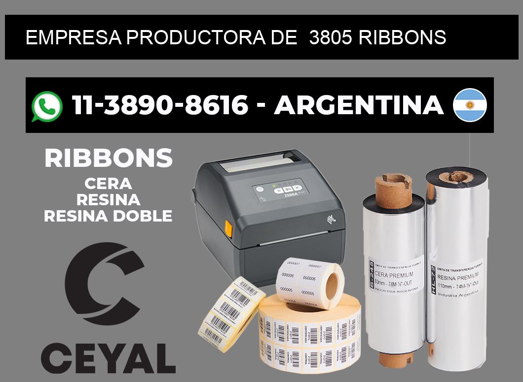 empresa productora de 3805 ribbons