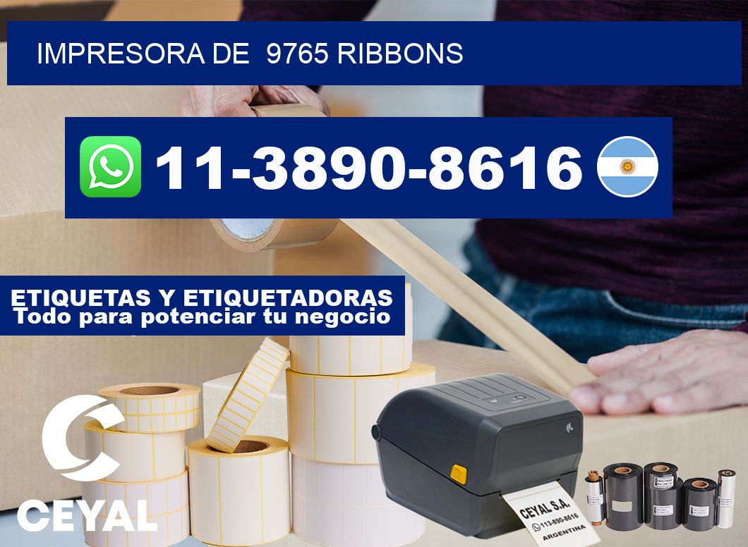 impresora de 9765 ribbons