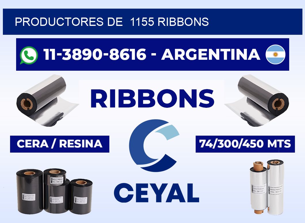 productores de 1155 ribbons