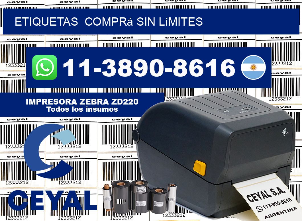ETIQUETAS  Comprá sin límites