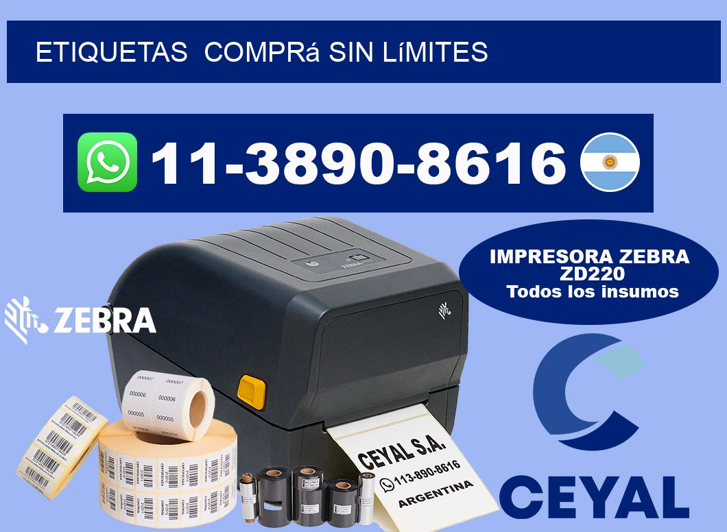 ETIQUETAS  Comprá sin límites