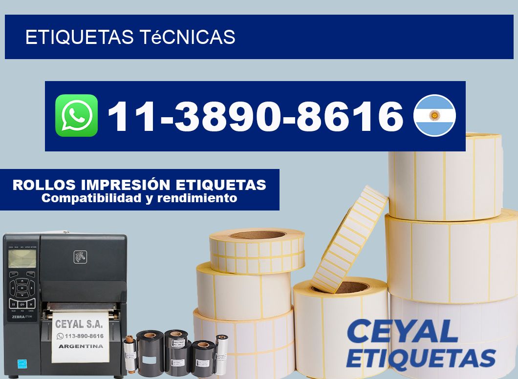 ETIQUETAS técnicas