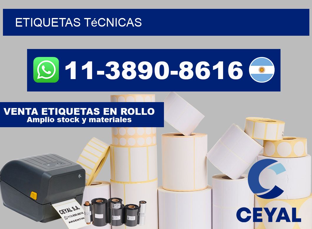 ETIQUETAS técnicas
