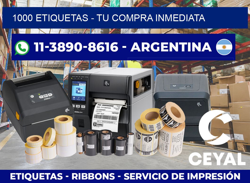 1000 ETIQUETAS – Tu compra inmediata