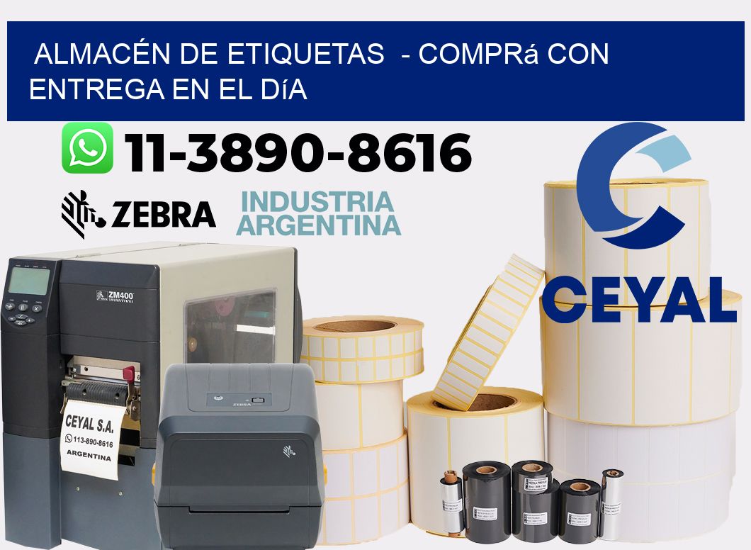 ALMACÉN DE ETIQUETAS - Comprá con entrega en el día