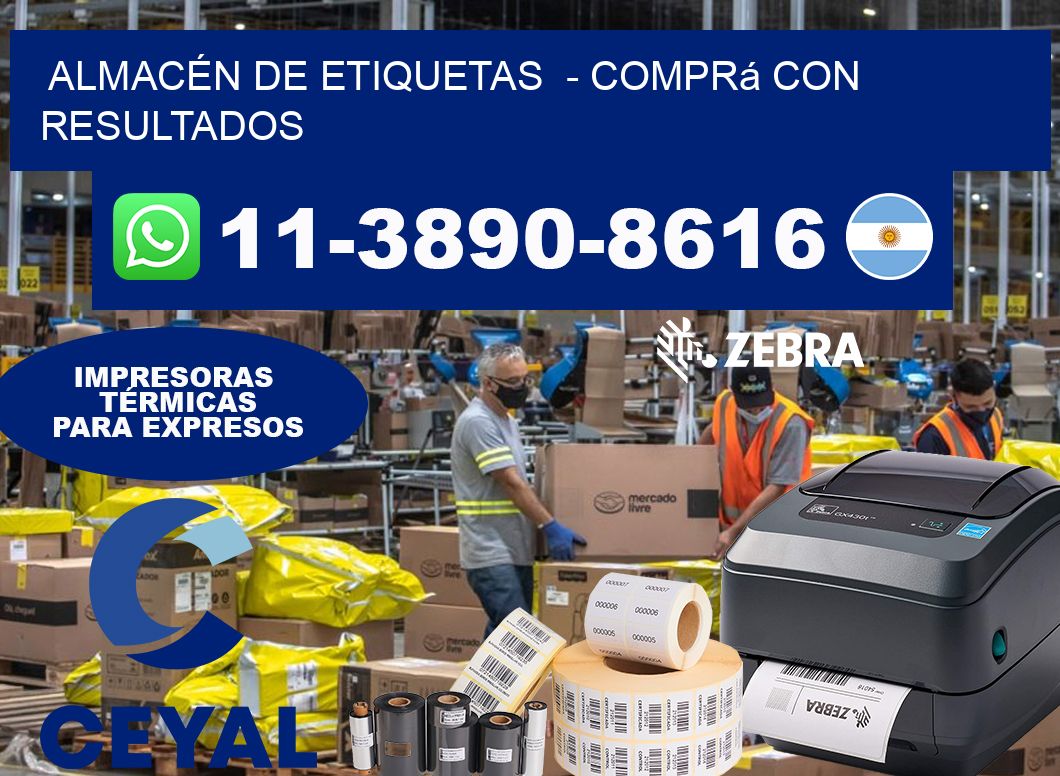 ALMACÉN DE ETIQUETAS  – Comprá con resultados