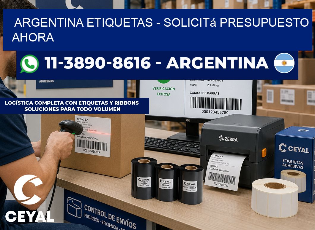 ARGENTINA ETIQUETAS - Solicitá presupuesto ahora
