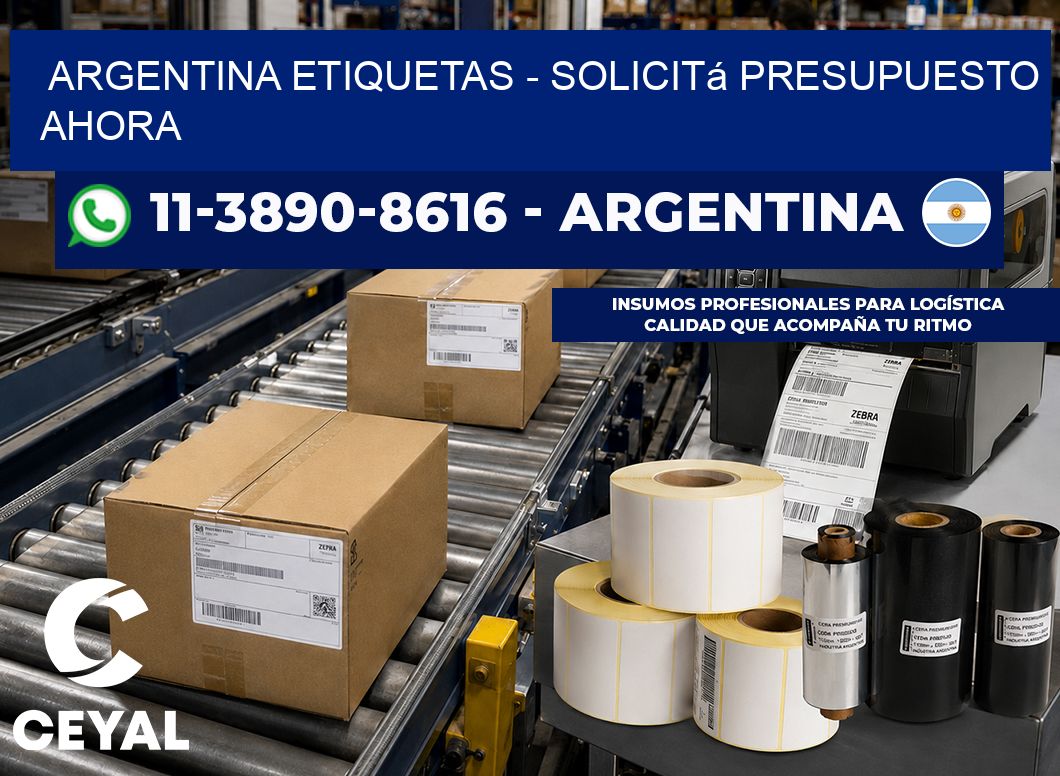 ARGENTINA ETIQUETAS - Solicitá presupuesto ahora