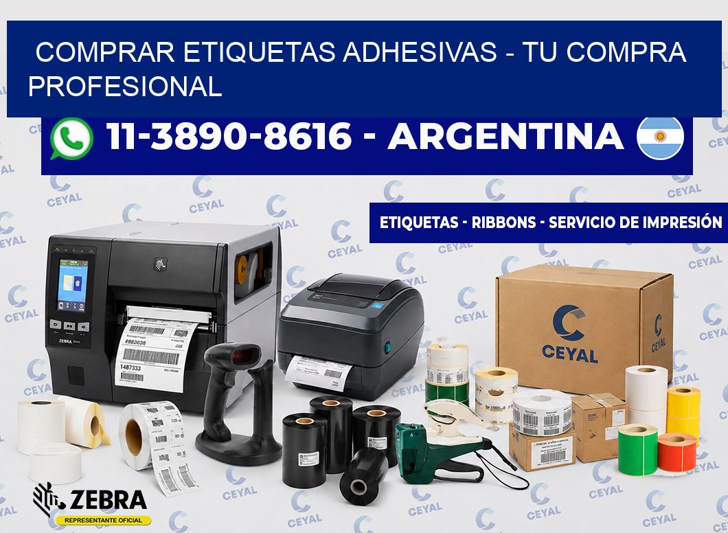 COMPRAR ETIQUETAS ADHESIVAS - Tu compra profesional