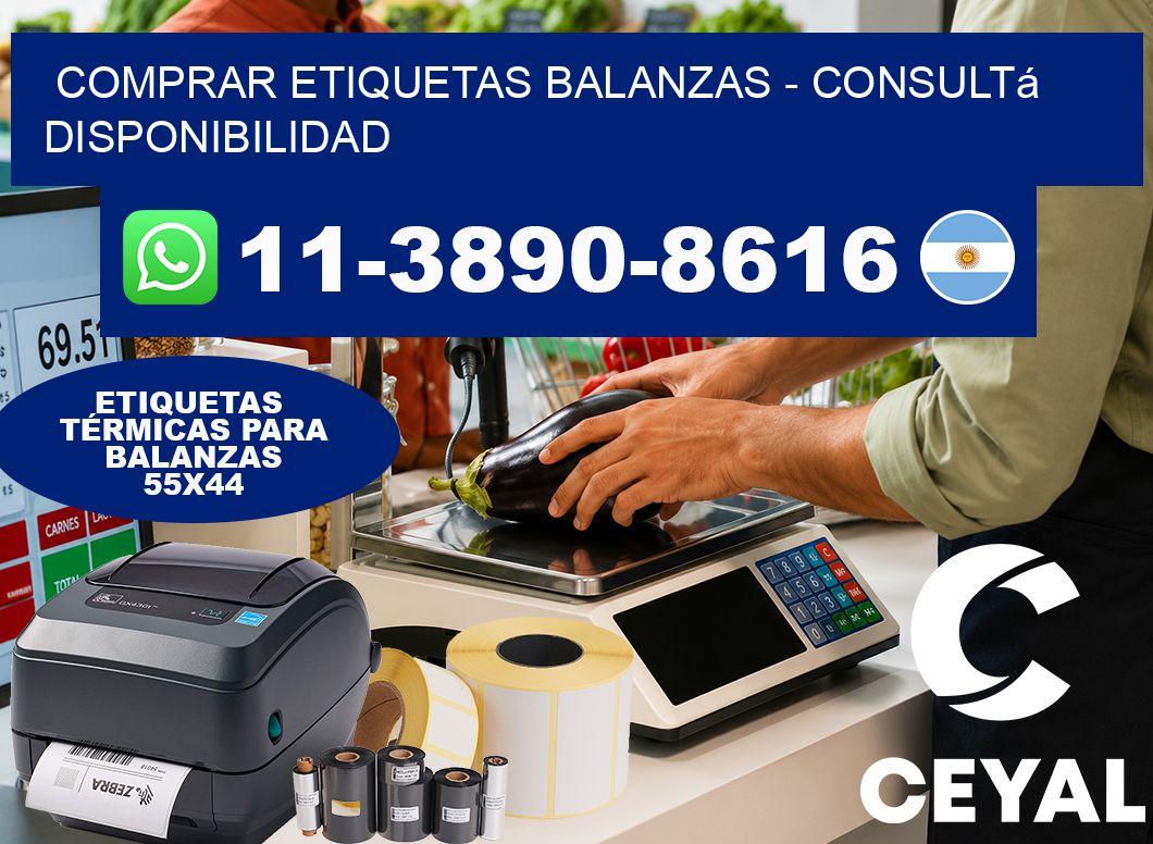 COMPRAR ETIQUETAS BALANZAS – Consultá disponibilidad