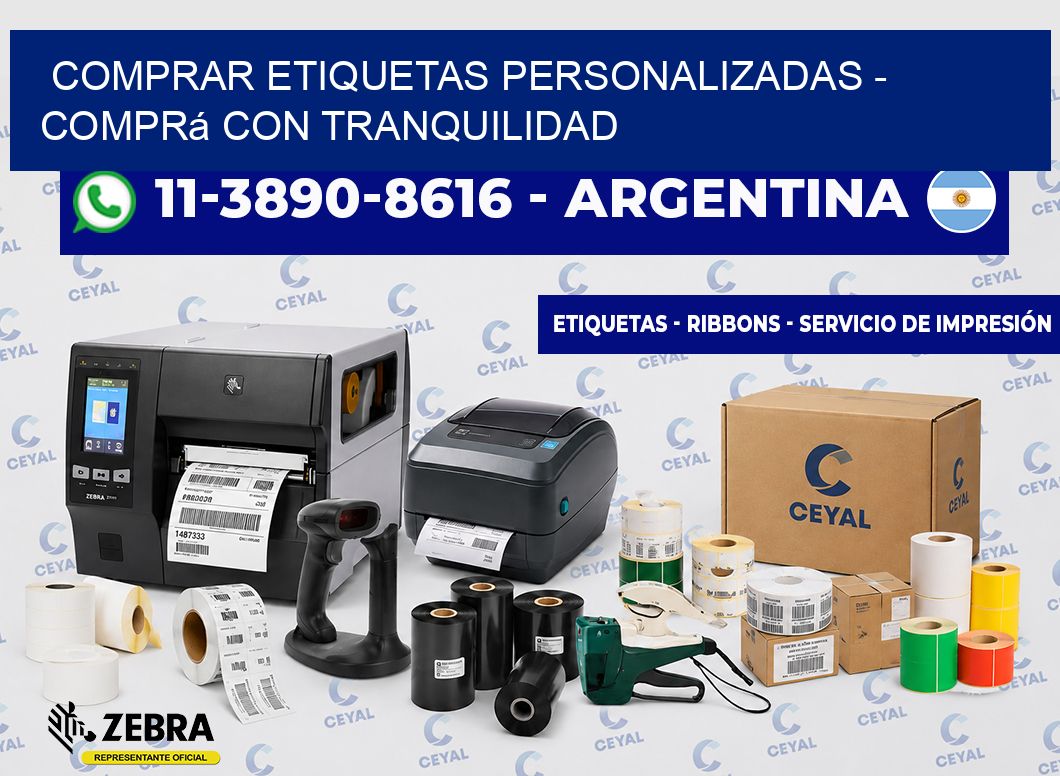 COMPRAR ETIQUETAS PERSONALIZADAS - Comprá con tranquilidad