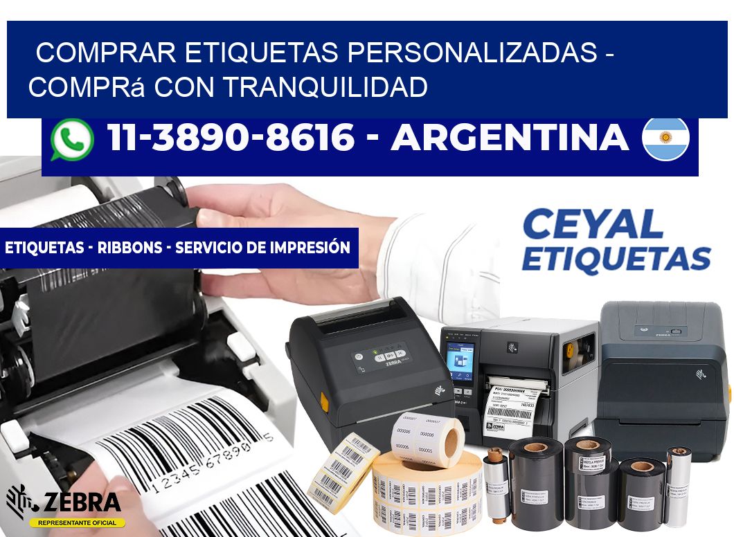 COMPRAR ETIQUETAS PERSONALIZADAS - Comprá con tranquilidad