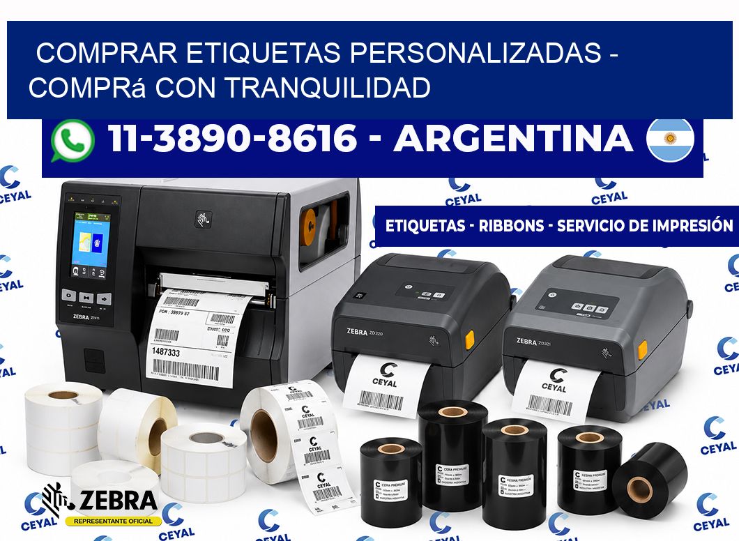 COMPRAR ETIQUETAS PERSONALIZADAS - Comprá con tranquilidad