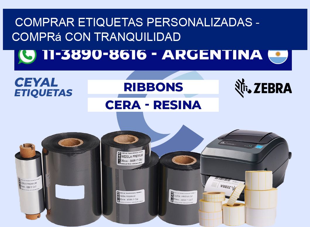 COMPRAR ETIQUETAS PERSONALIZADAS - Comprá con tranquilidad