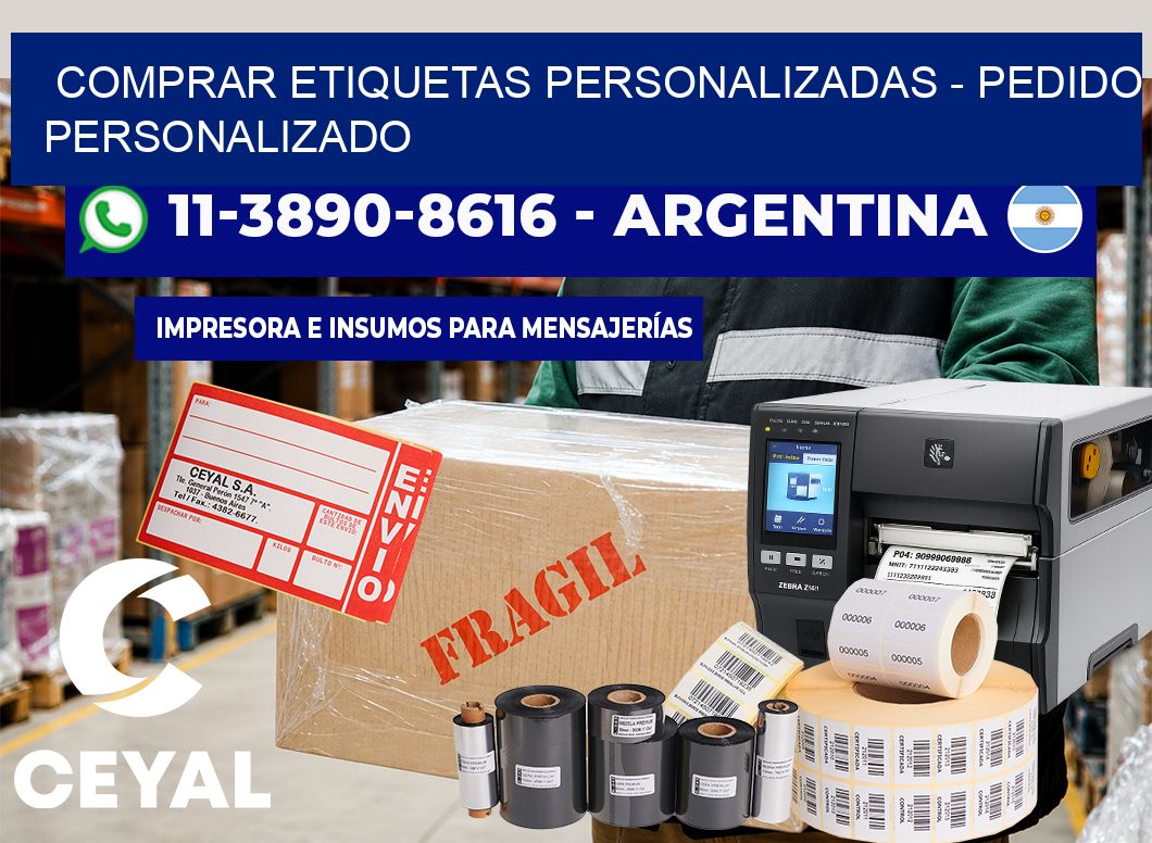 COMPRAR ETIQUETAS PERSONALIZADAS – Pedido personalizado