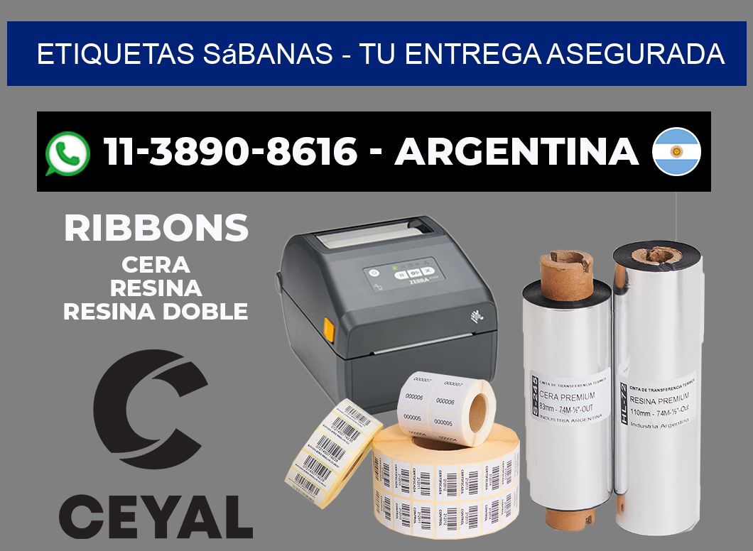 Etiquetas Sábanas - Tu entrega asegurada