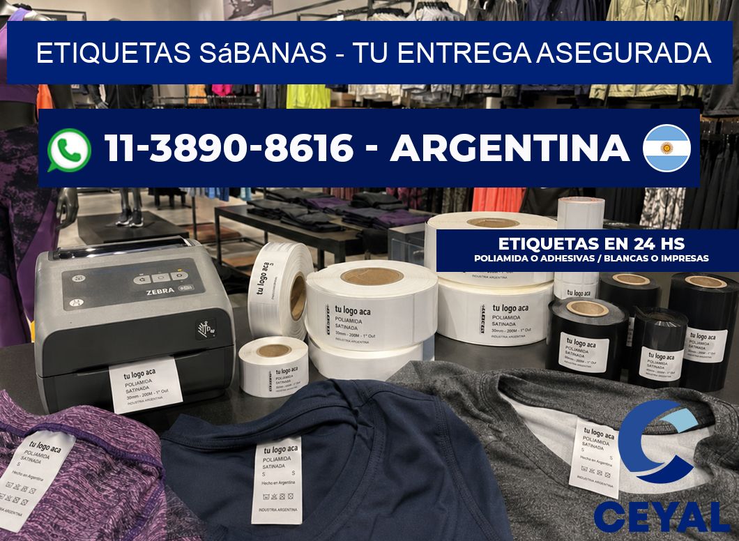 Etiquetas Sábanas – Tu entrega asegurada