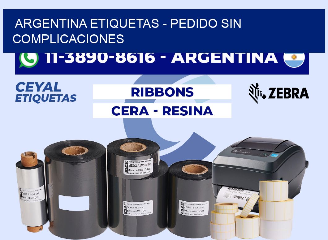 ARGENTINA ETIQUETAS - Pedido sin complicaciones