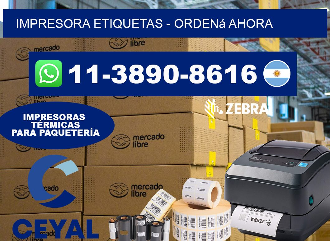 IMPRESORA ETIQUETAS - Ordená ahora