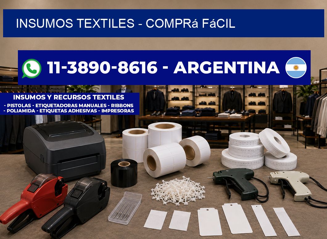 INSUMOS TEXTILES - Comprá fácil