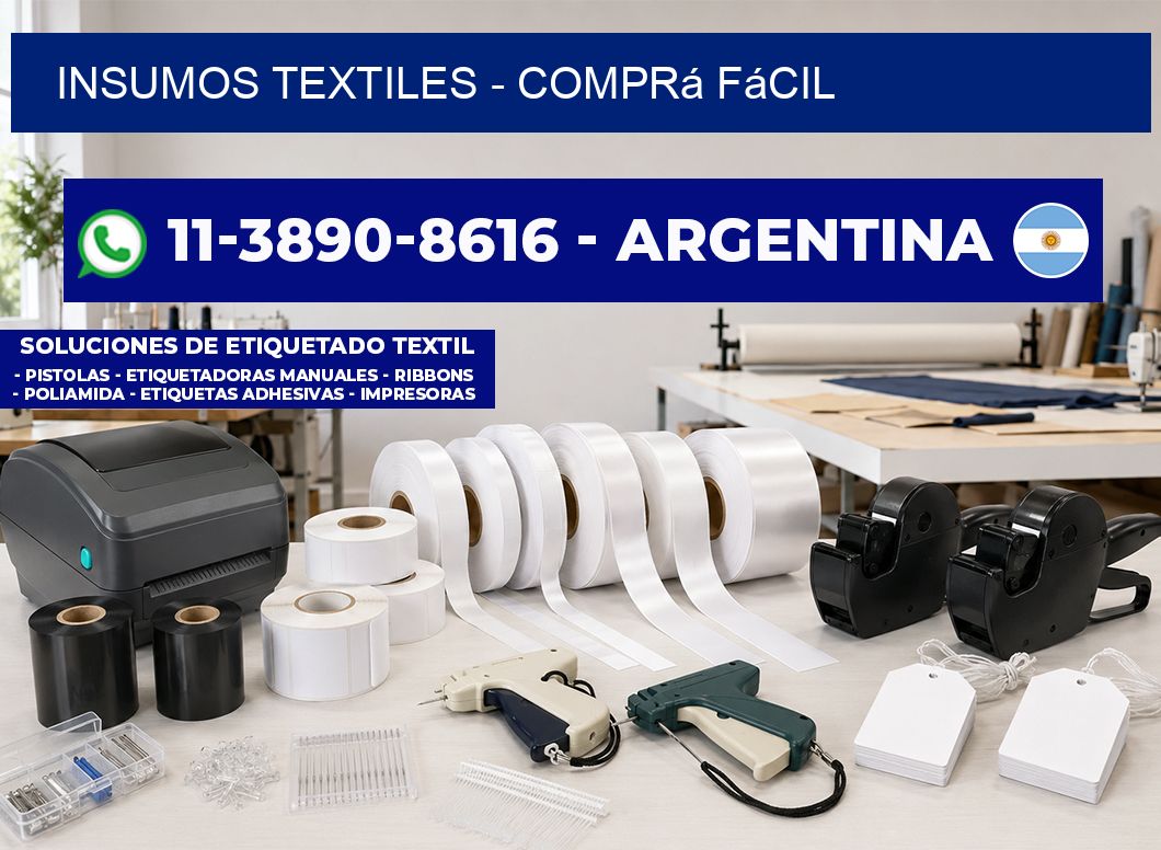 INSUMOS TEXTILES - Comprá fácil