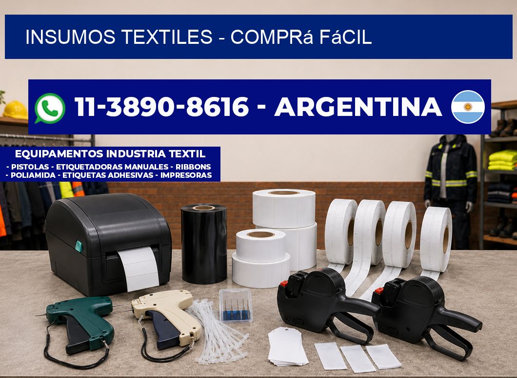 INSUMOS TEXTILES – Comprá fácil