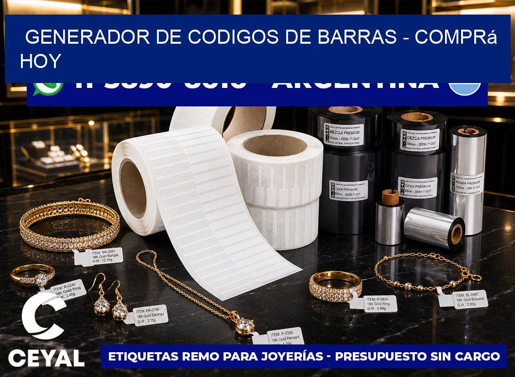 generador de codigos de barras – Comprá hoy