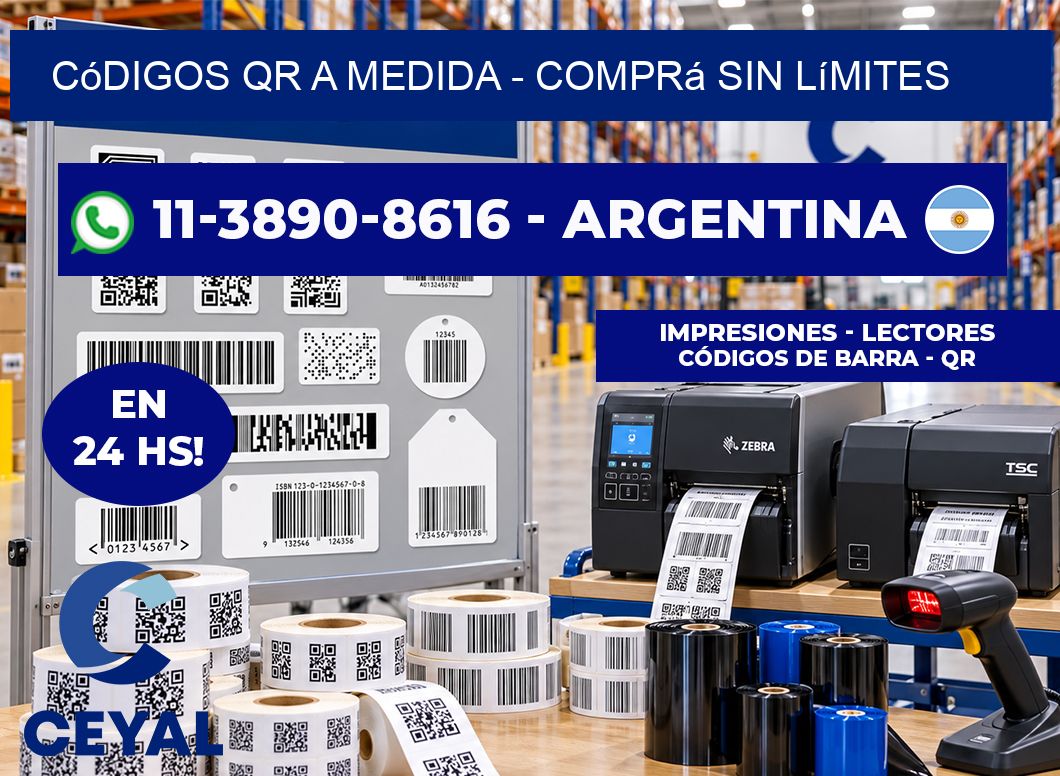 Códigos QR a Medida - Comprá sin límites