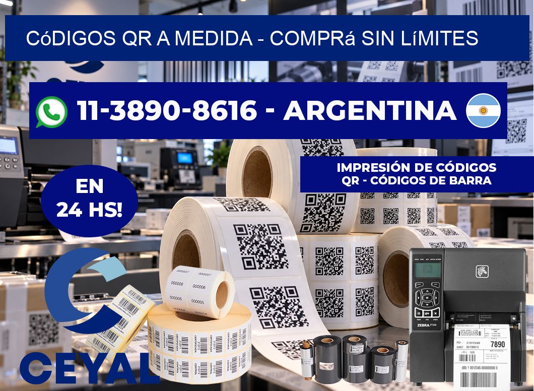 Códigos QR a Medida - Comprá sin límites