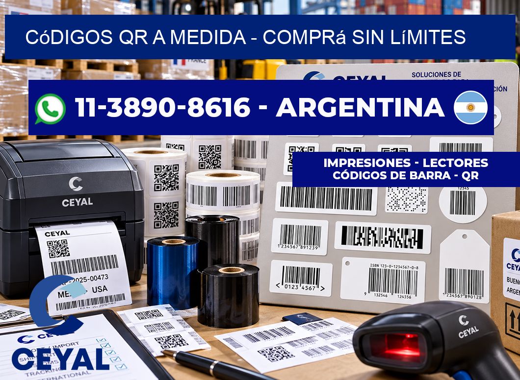 Códigos QR a Medida - Comprá sin límites