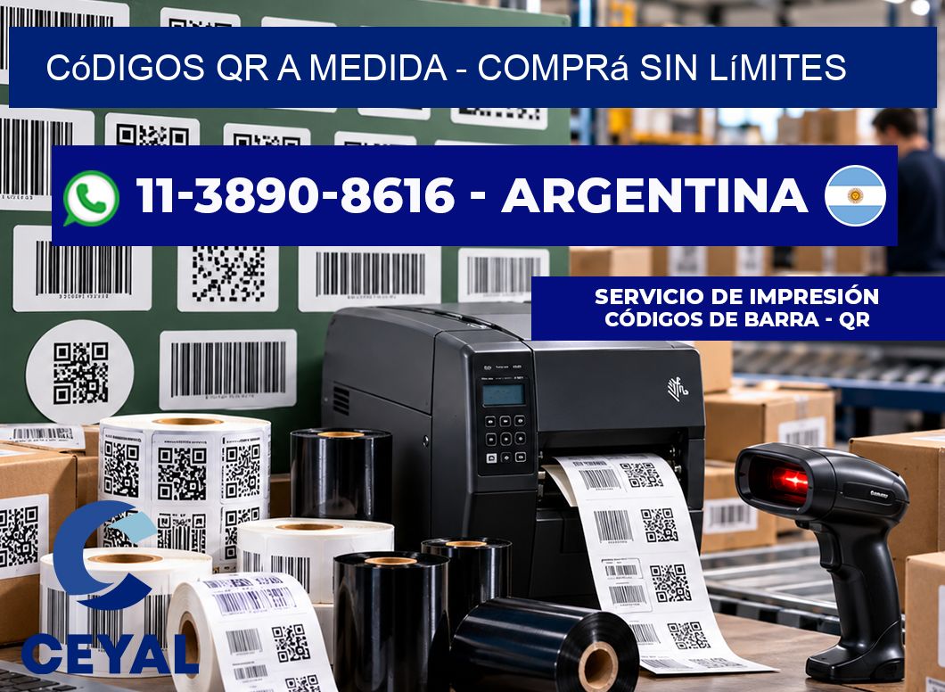 Códigos QR a Medida – Comprá sin límites