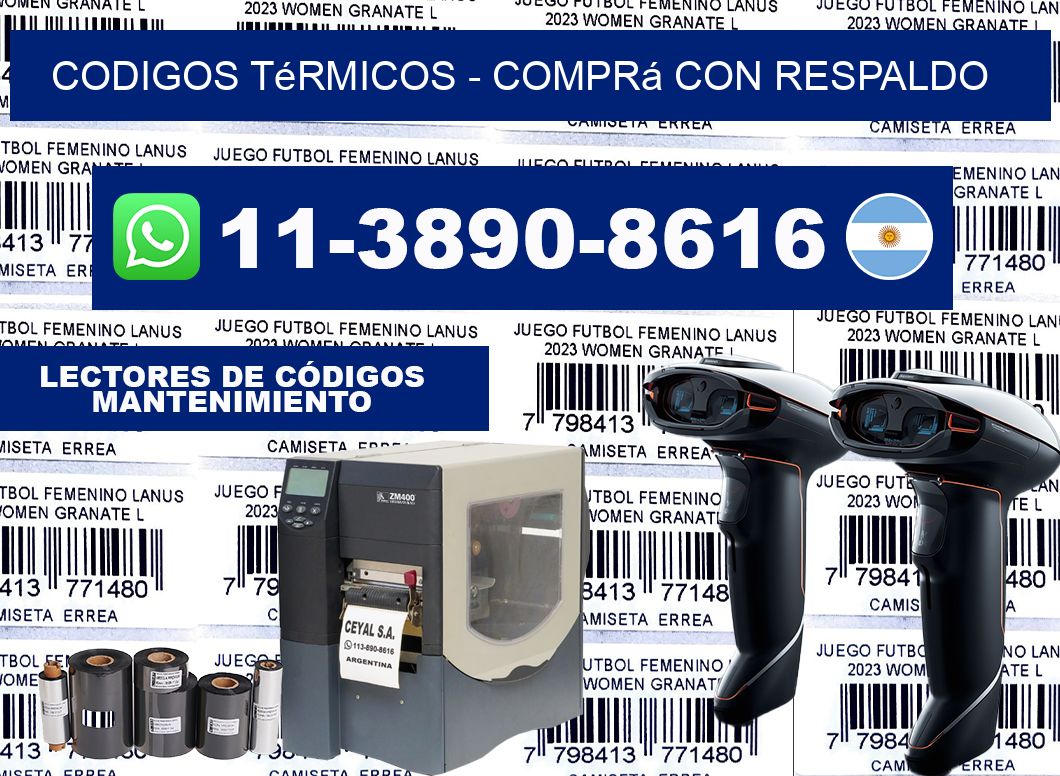 Codigos térmicos - Comprá con respaldo