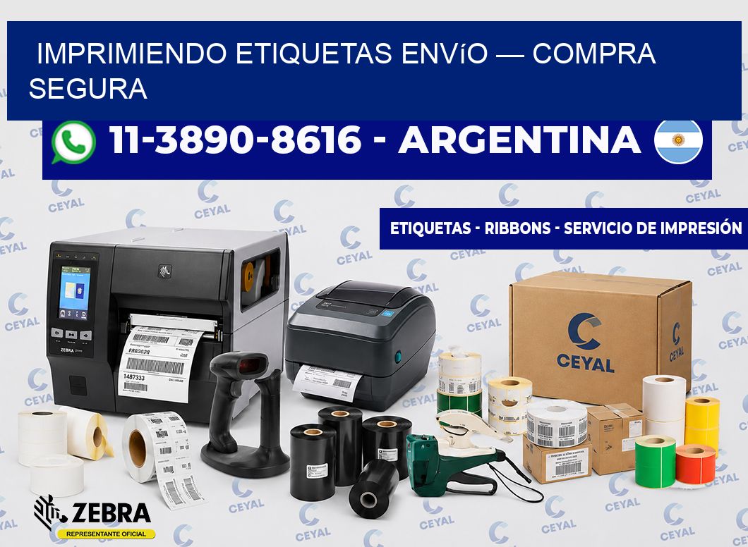 Imprimiendo etiquetas envío — Compra segura