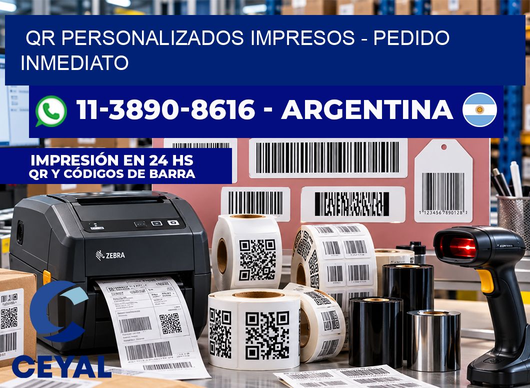 QR Personalizados Impresos - Pedido inmediato