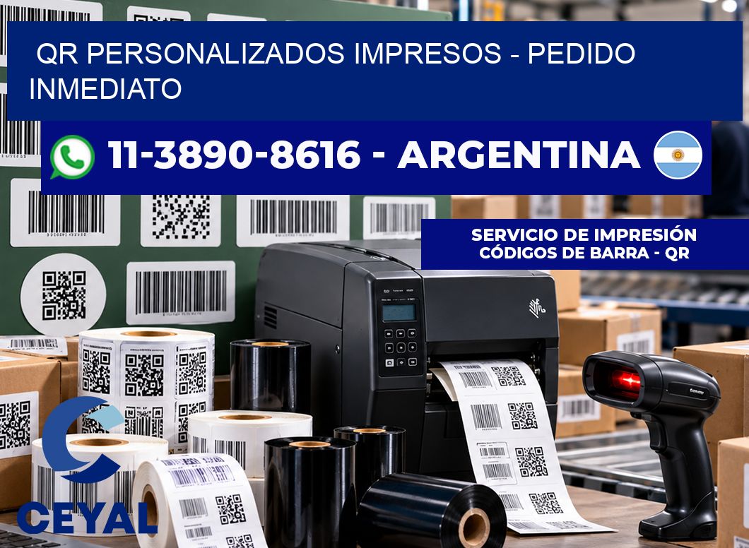 QR Personalizados Impresos - Pedido inmediato