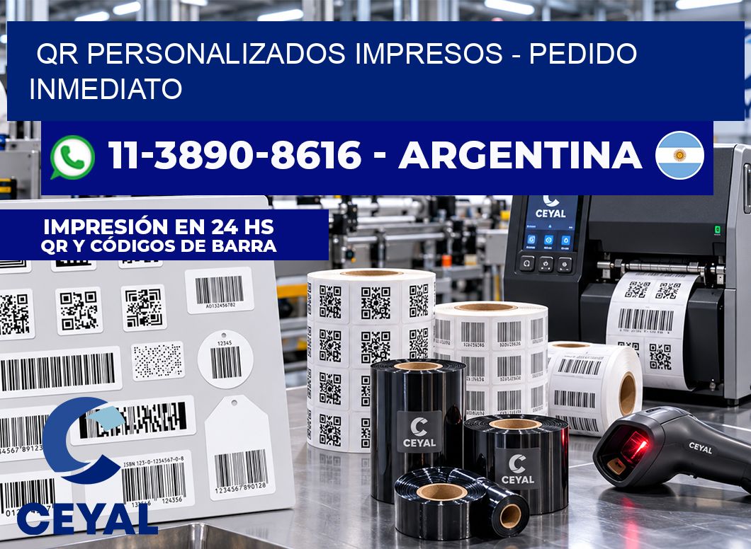 QR Personalizados Impresos - Pedido inmediato