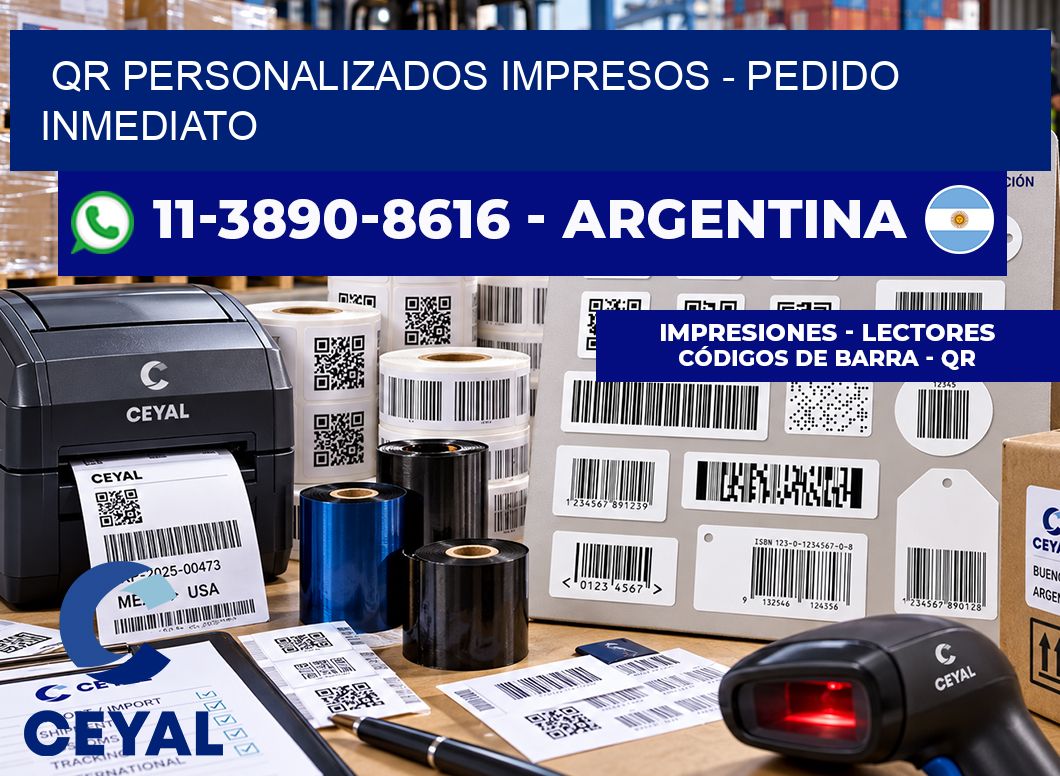 QR Personalizados Impresos – Pedido inmediato