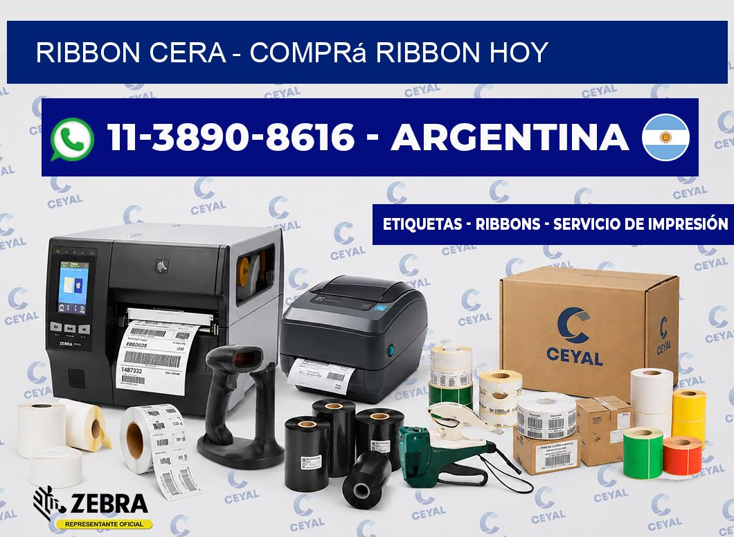 Ribbon cera - Comprá ribbon hoy