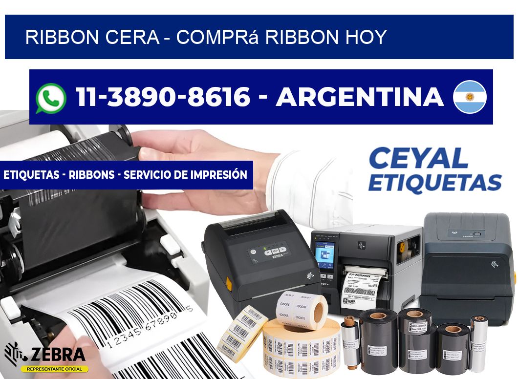 Ribbon cera - Comprá ribbon hoy