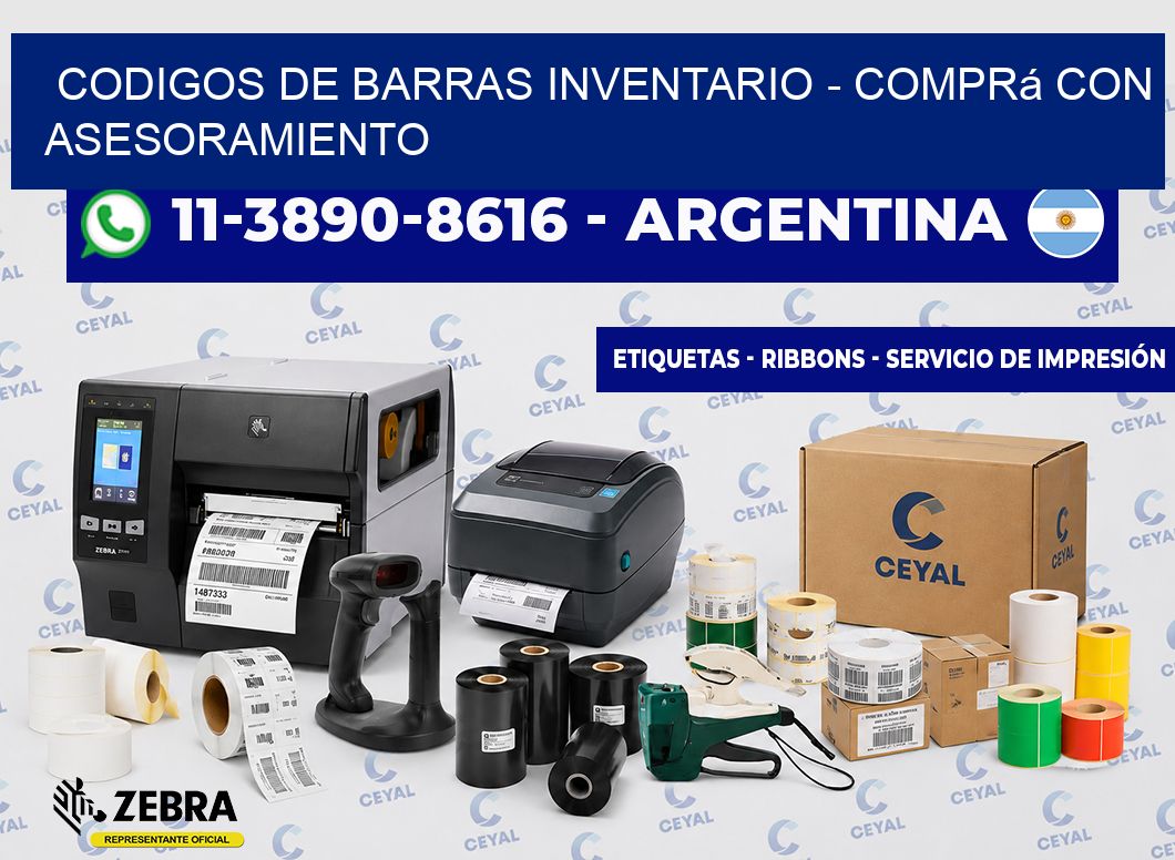 codigos de barras inventario - Comprá con asesoramiento