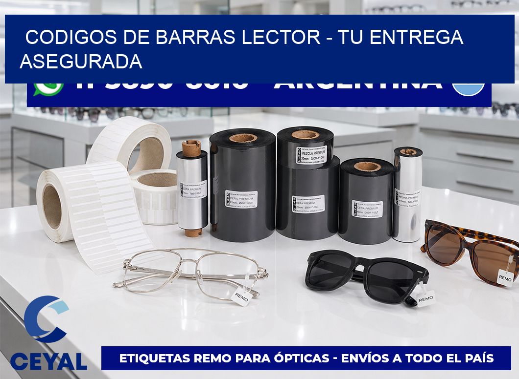 codigos de barras lector - Tu entrega asegurada