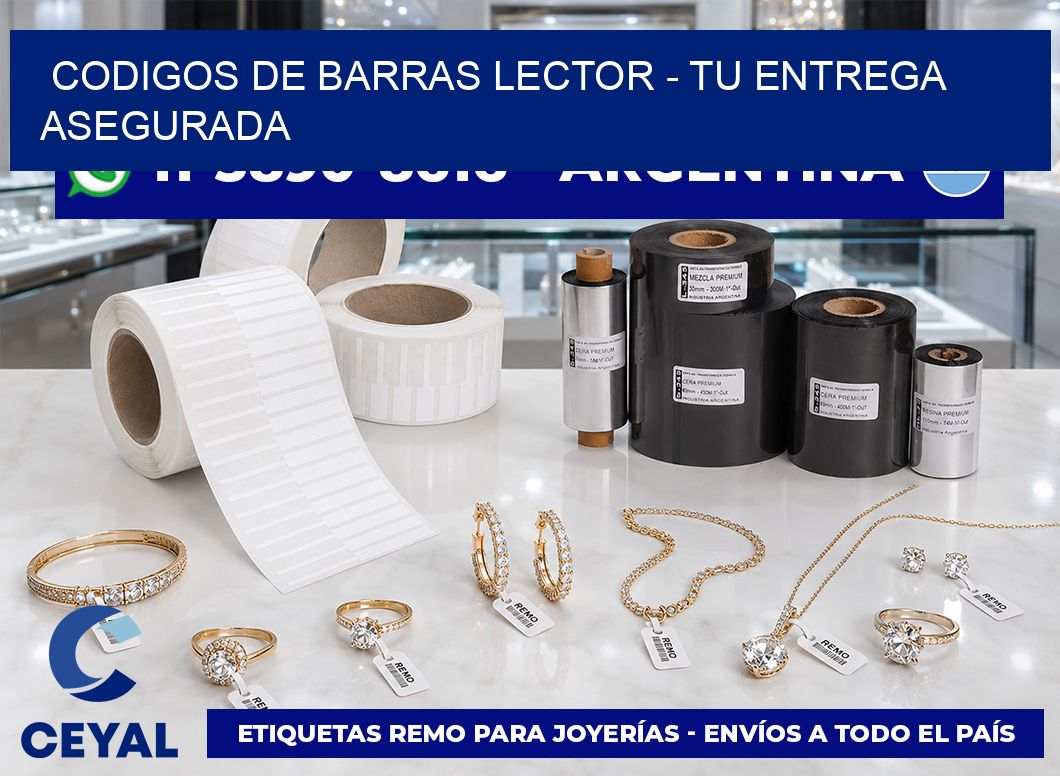 codigos de barras lector - Tu entrega asegurada