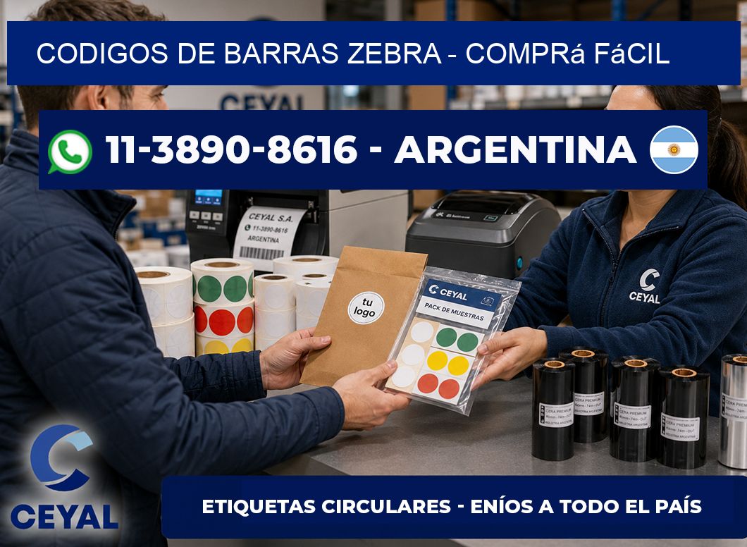 codigos de barras zebra – Comprá fácil