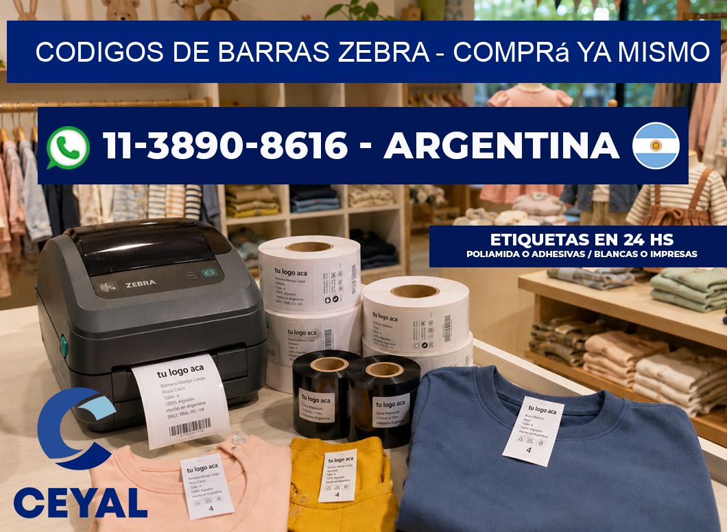 codigos de barras zebra – Comprá ya mismo
