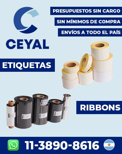 etiquetas ribbon resina - Cotizá y comprá