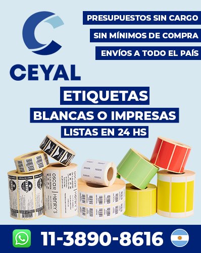 etiquetas  ribbon resina – Cotizá y comprá